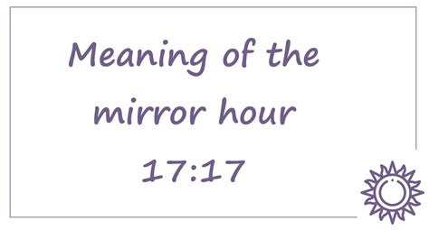 17 17 mirror hour|mirror hour 17 17 meaning.